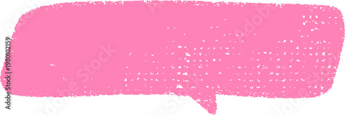 Crayon Speech Bubble Thought Text Frame