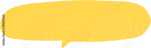 Crayon Speech Bubble Thought Text Frame