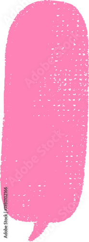 Crayon Speech Bubble Thought Text Frame