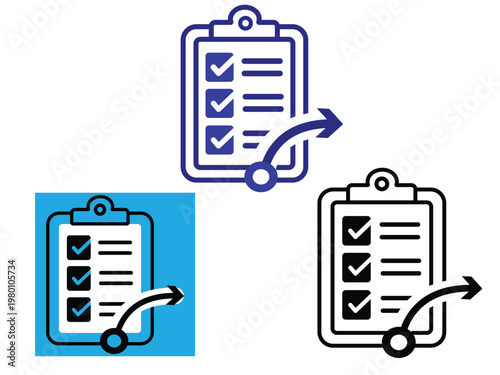 Business strategy icon