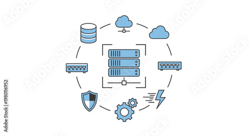Server and data storage technology.