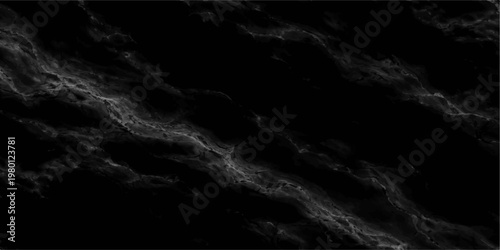 Abstract dark clouds of black and white smoke swirl through a stormy night sky creating a textured motion of fog and fire against a deep space background