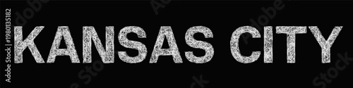 Sketch Kansas City text design element