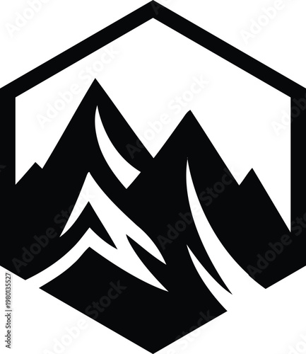 Vector Mountain logo design