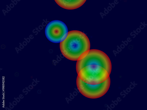 Thermal Heat Map Gradient Temperature Visualization Background