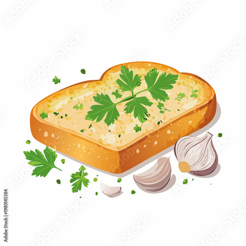 Knoblauchbrot knusprig