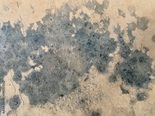 Hintergrund - Flecken auf einem abgenutzten PVC Fußbodenbelag