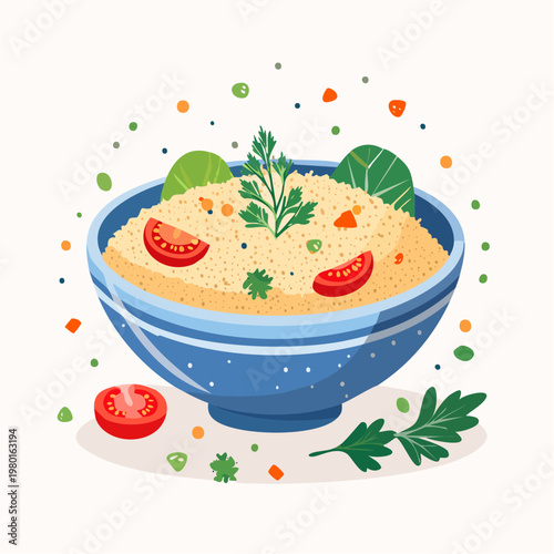 Couscous-Gemüse Bowl