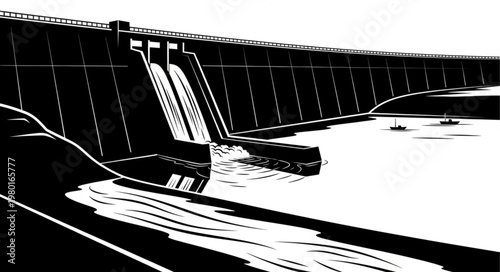 the bridge over the river