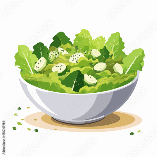 Grüner Salat Deluxe Bowl