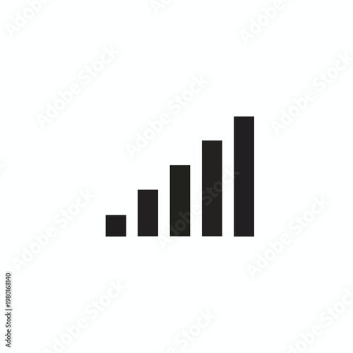 Free Download Graph Icon Representing Growth and Analytics for Business Success - GFXLoad