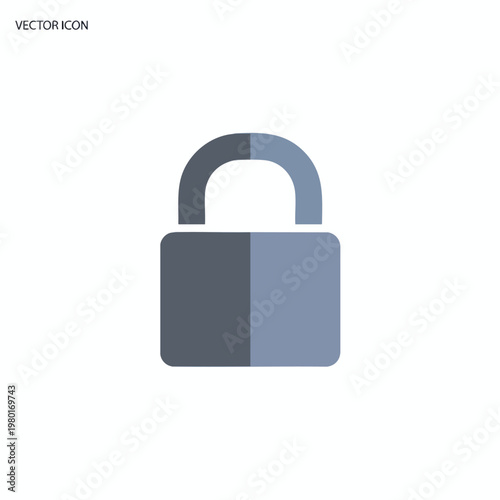Secure Lock Icon for Digital Privacy and Data Protection
