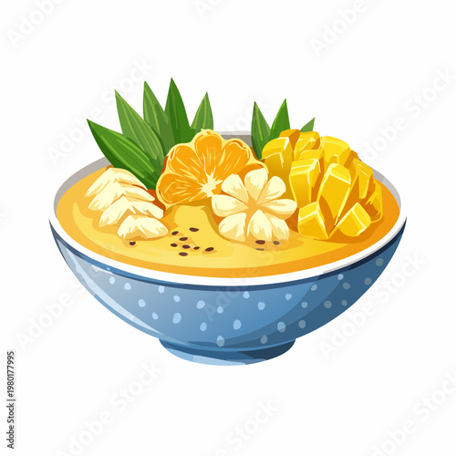 Exotische Smoothie-Bowl