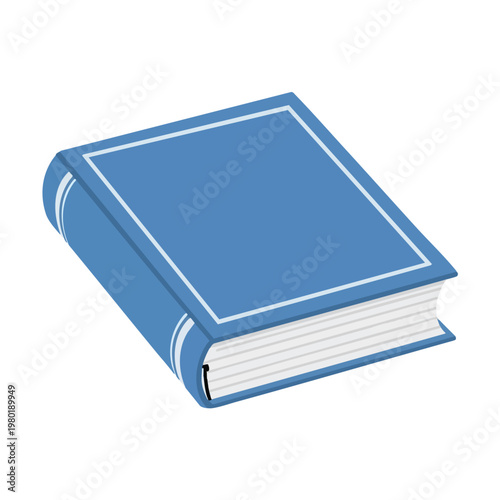 Classic Blue Hardcover Book for Reading Study and Education