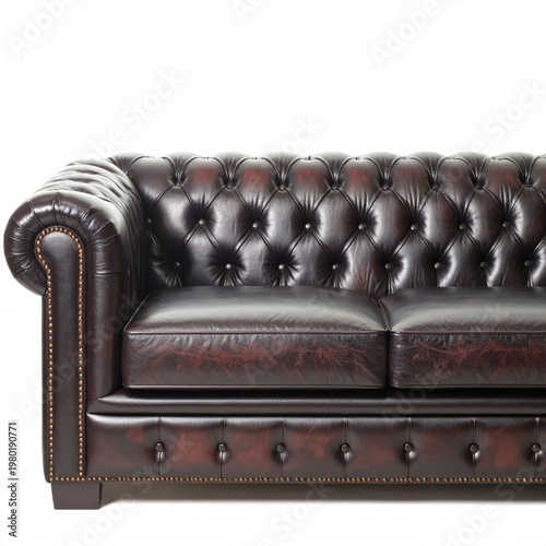 Rich, textured leather and intricate detailing create a sense of timeless elegance.