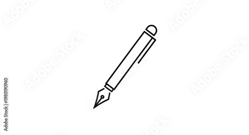 Fountain Pen Writing Instrument Office.