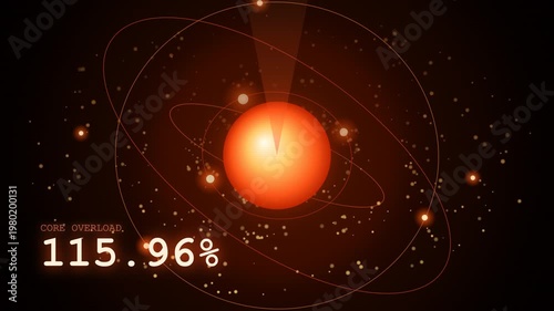 Wallpaper Mural Dynamic Complex Nuclear Scene Torontodigital.ca