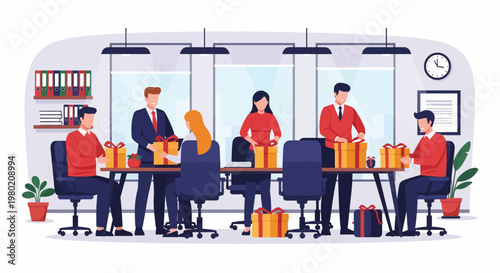 Business people working office.