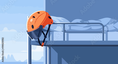 Robot on Metal Platform.