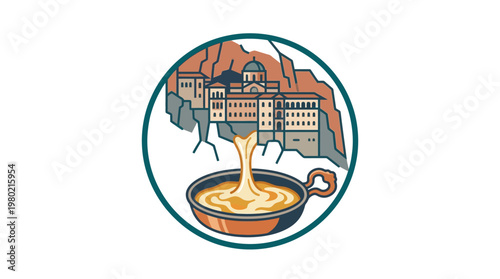 Chef's Culinary Scene with Monastery and Gravy