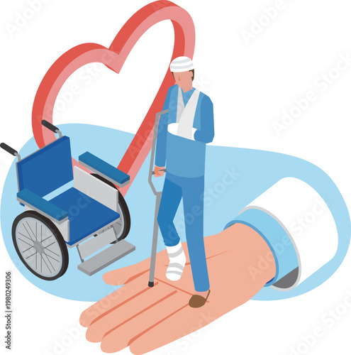 医療保険のイメージイラスト