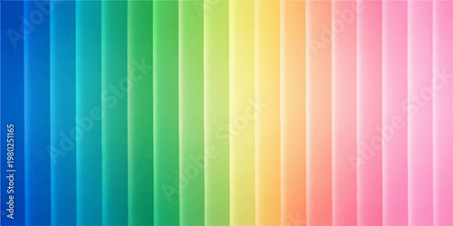 Abstract colorful rainbow striped background with bright vertical lines and smooth modern design
