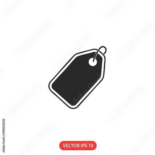 Blank Price Tag Mockup for Retail and Fashion Branding