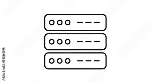 Row of data server racks in a data center with blinking indicator lights.