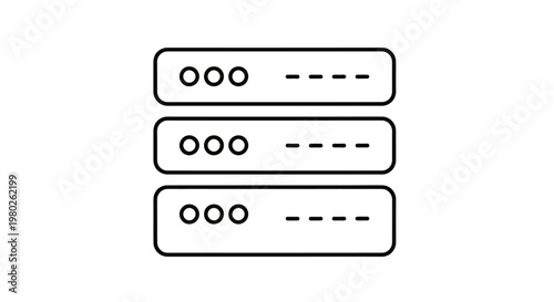 Stacked cards icon representing digital payments and fintech technology.