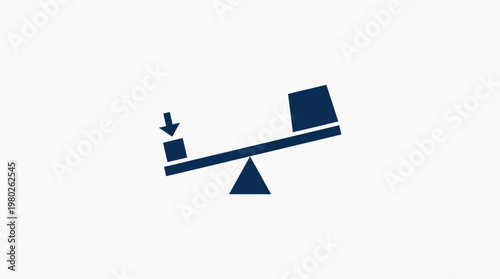 Minimalist Balance Icon Concepts Of Weighing Equality