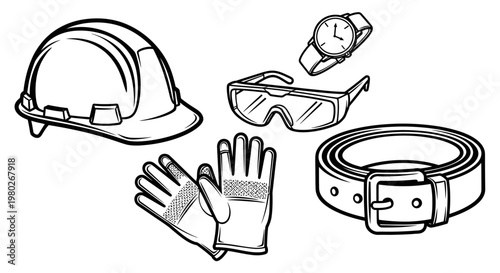 Personal Protective Equipment for Industrial Work.