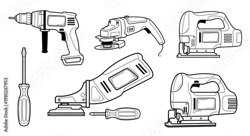 Power tools for construction work sites.