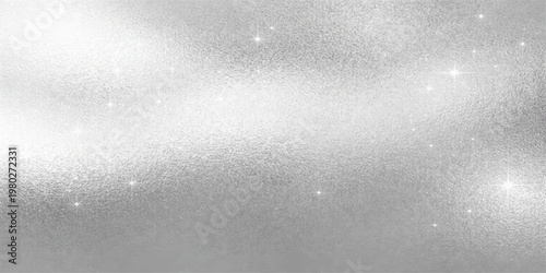 A dark grunge backdrop featuring silver glitter, abstract patterns, and textured gray paper with delicate snow on the window surface creating a rough vintage aesthetic