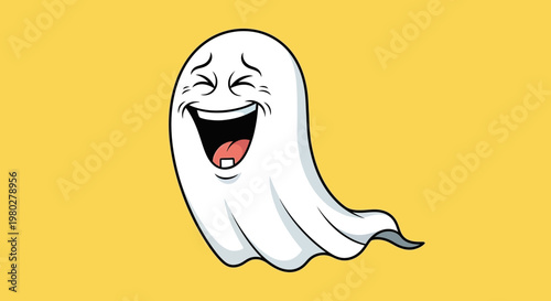 Funny Ghost Laughing Hard