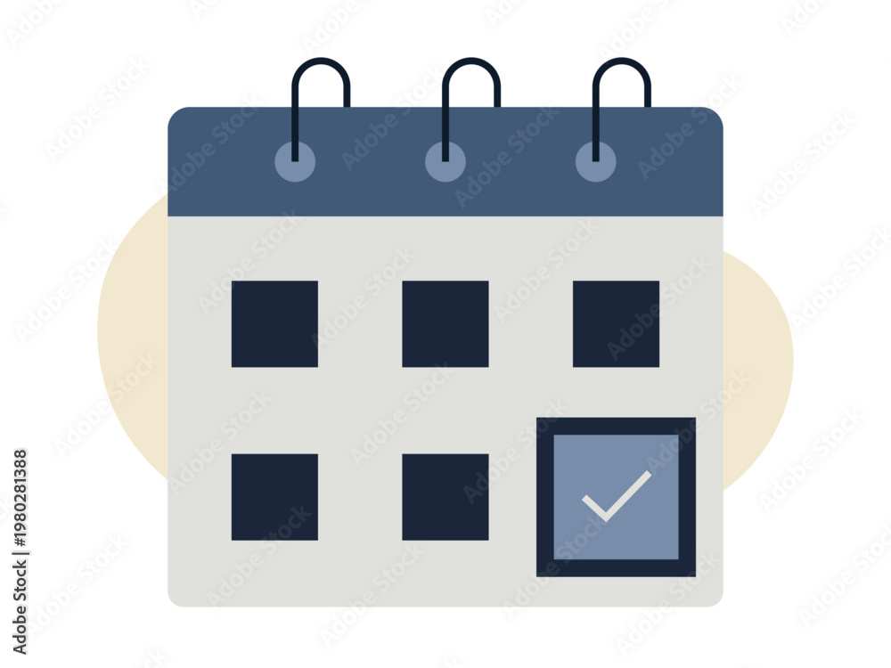 Fototapeta premium Election date icon. Politics icon. Flat vector icon concept.