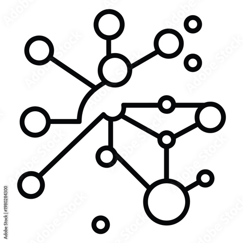 A structural diagram of a complex branched organic molecule with multiple ring systems