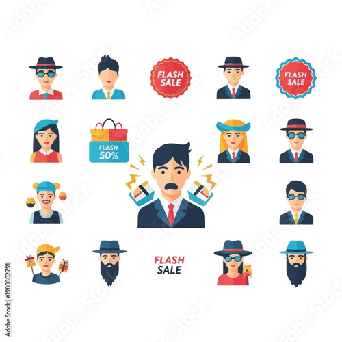 Businessman Holding Two Money Bags.