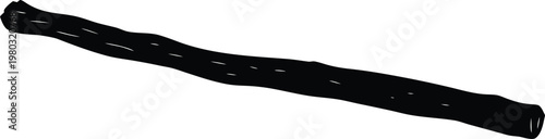 black silhouette of a white shark