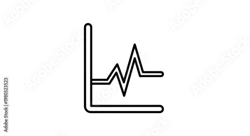 Line Graph with Heartbeat Pulse Line - Medical and Financial Data Analysis Concept Free Download Line Graph with Heartbeat Pulse Line - Medical and Financial Data Analysis Concept - GFXLoad