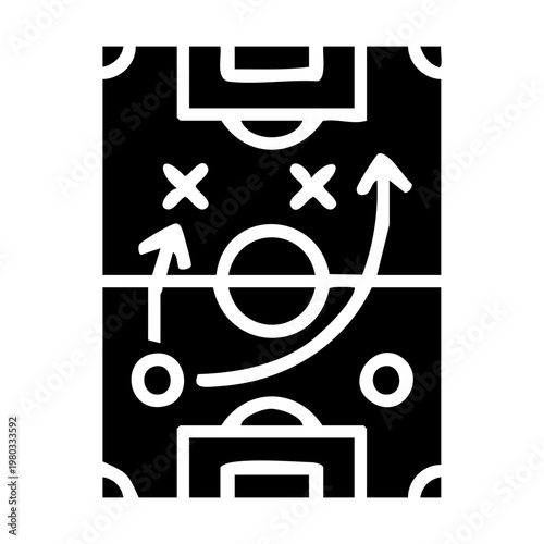 Soccer Tactical Playbook Icon