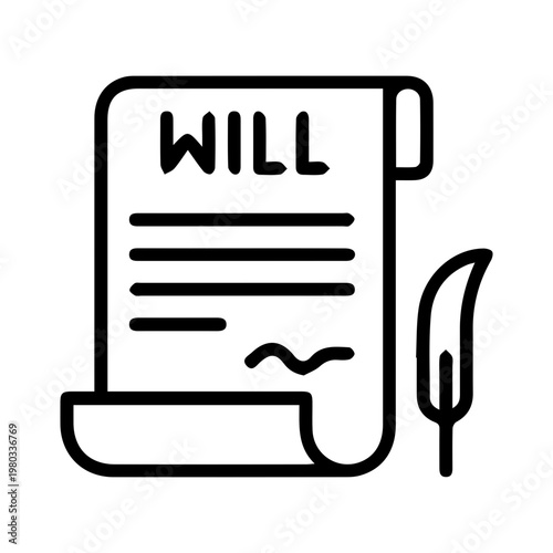 Last Will and Testament Document