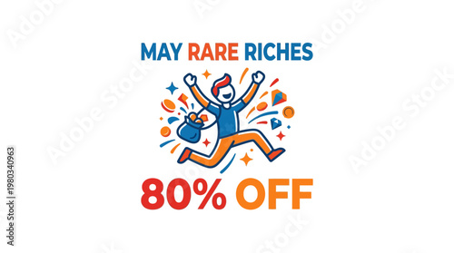 May Rare Riches Sale 80% Off Promotion