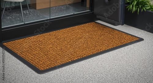 Heavy use floor mats designed for moisture and oil control in outdoor jobs