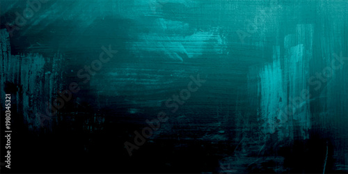 Abstract blue and green grunge vector illustration featuring a textured digital wave pattern with light effects for a modern underwater technology background design