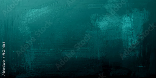 An abstract blue grunge background with a vintage textured wall pattern and dark aged paint design creates a dirty paper backdrop for artistic underwater illustrations with light green water