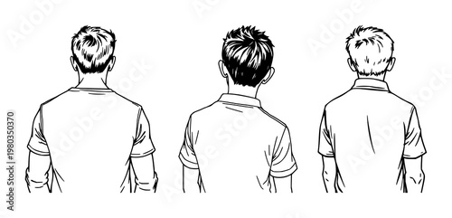 Dad on child shoulder icon set with stylized line art and white background featuring family, parenting, relationships with illustration and icons