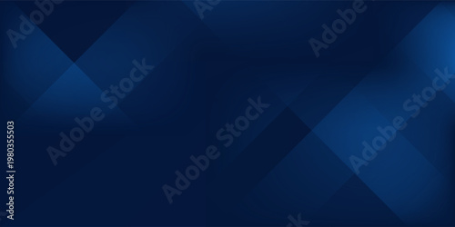 Black modern dark navy blue silver abstract pattern background. Geometric shape. Line triangle angle fold polygon diamond 3D simple