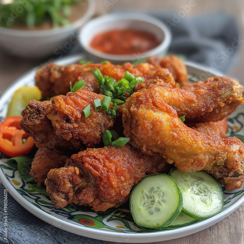 grilled chicken wings