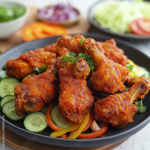 fried chicken wings