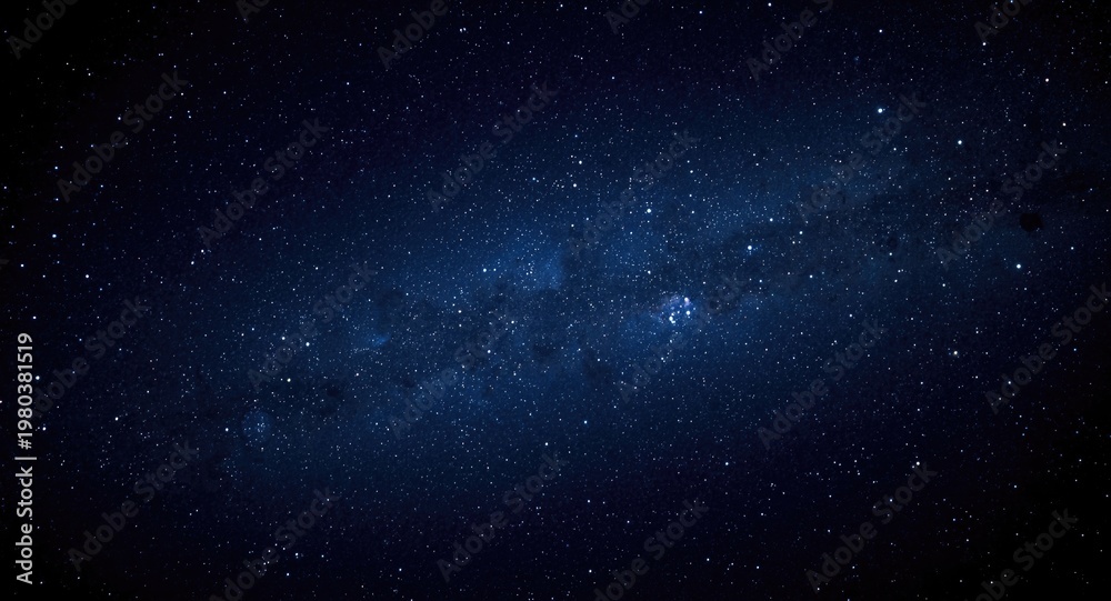 Fototapeta premium space themed backdrop with twinkling stars and dark outer space background